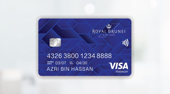 Royal Brunei Visa Platinum Credit Card 